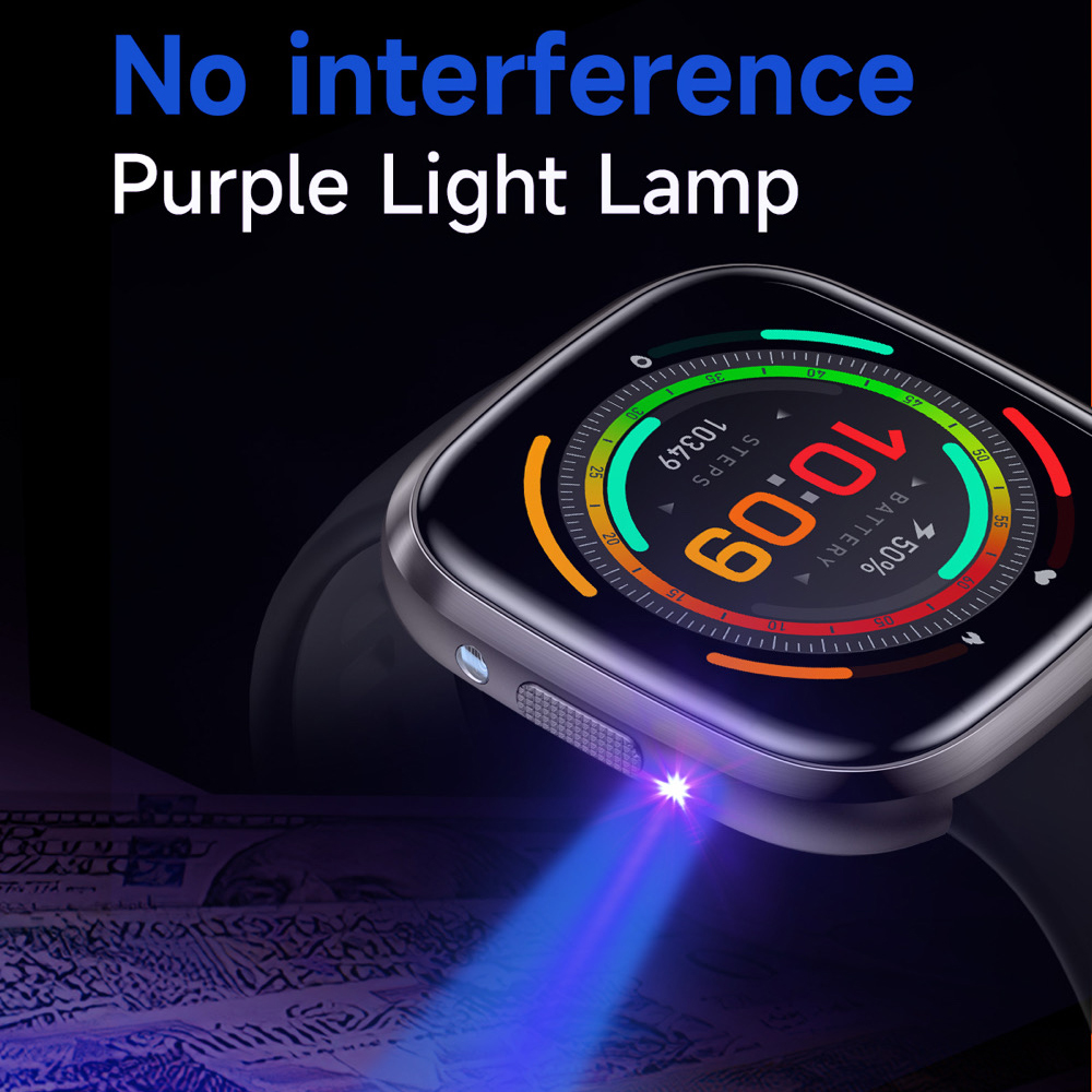 Smartwatch Purple Watches For Women - Relógio Inteligente 696 com Chamada BT,
