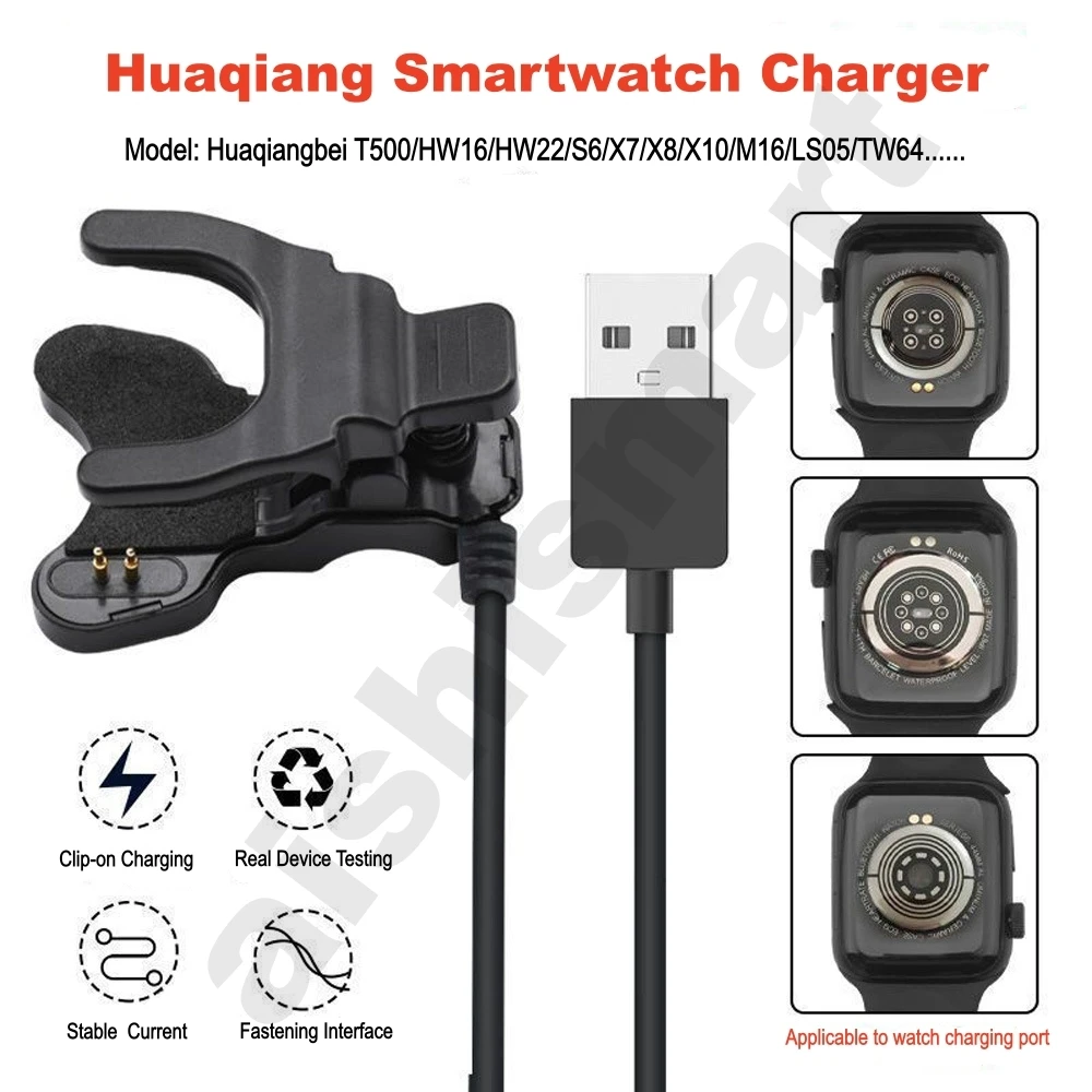 Watch X7 - Clip Carregador 2 pinos 3 pinos