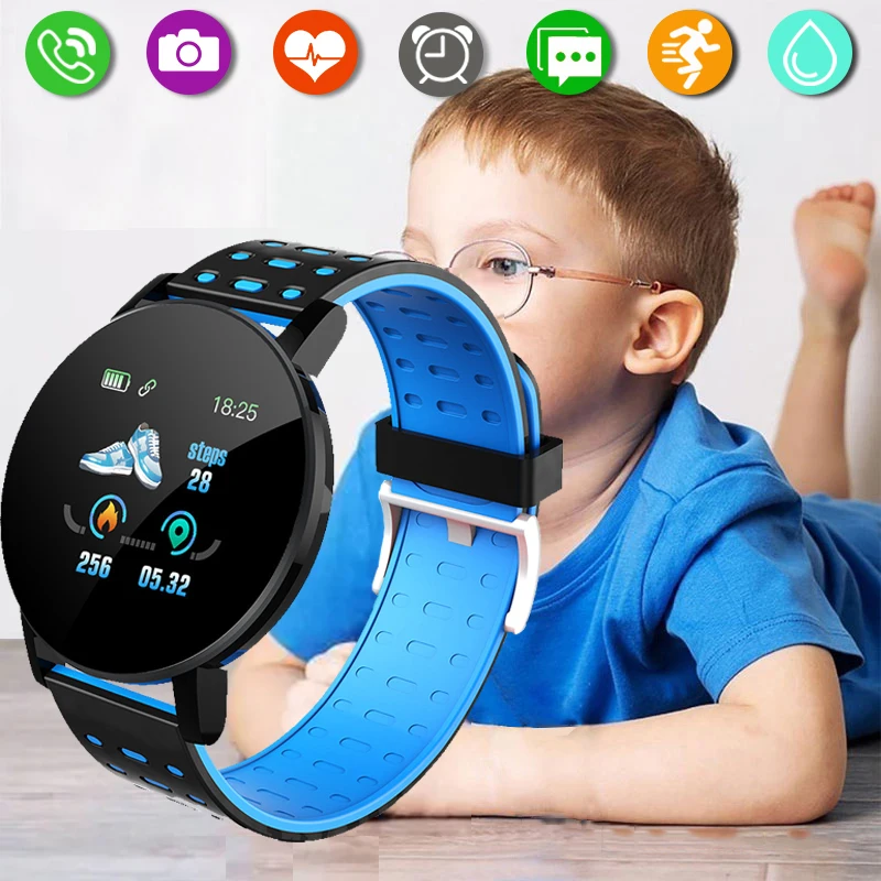 Smartwatch Digital Watches For Boys - Crianças Sports Smart Watch, Relógio Digital