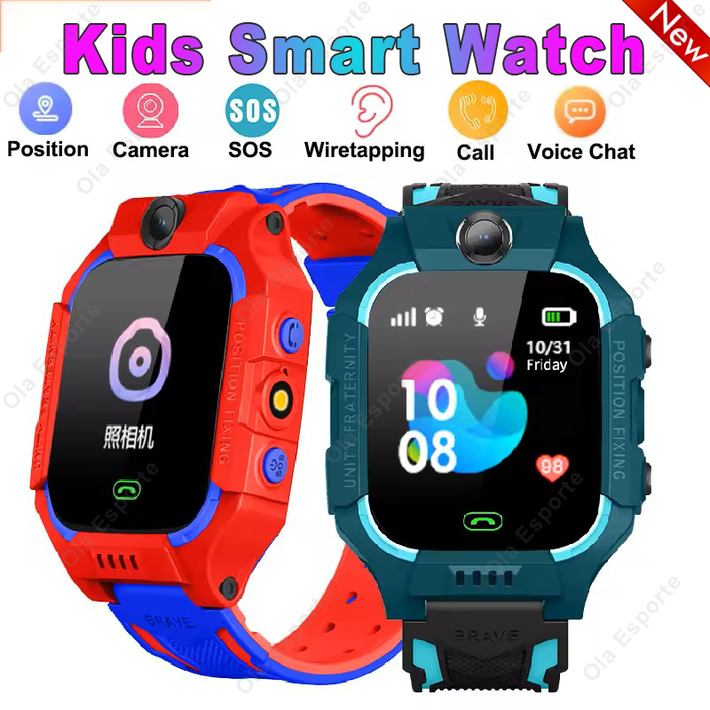 Smartwatch Watches Gift For Girls - Relógio inteligente crianças 2g cartão sim