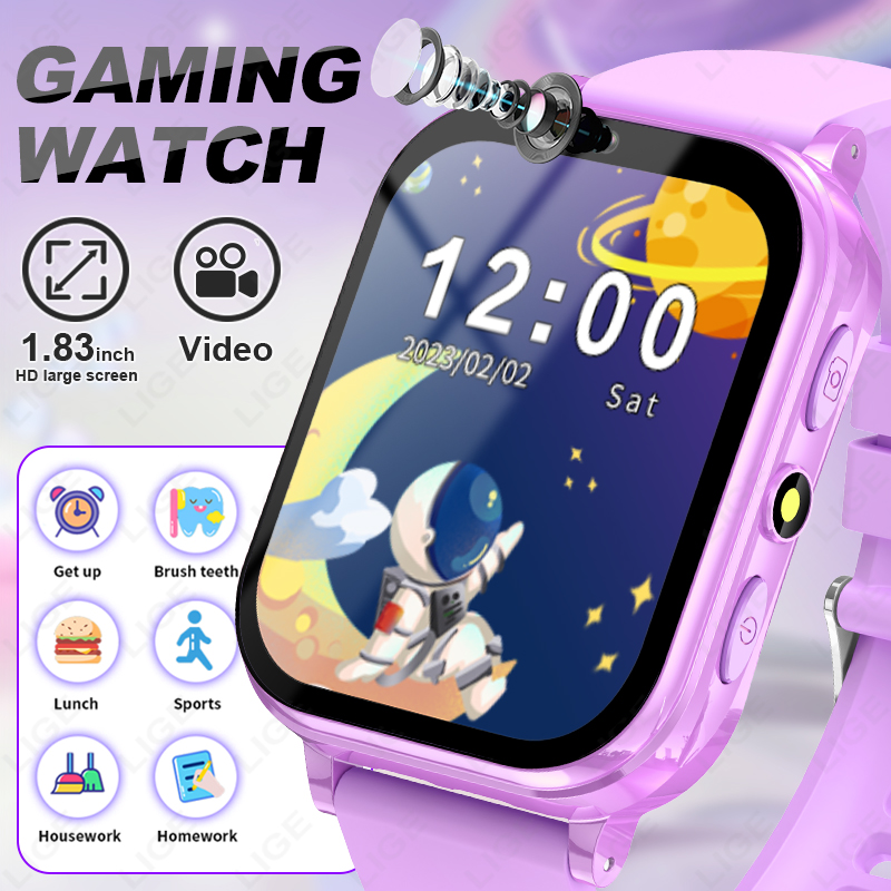 Smartwatch Digital Watches For Boys - LIGE Kid Digital Smart Watch Estudante