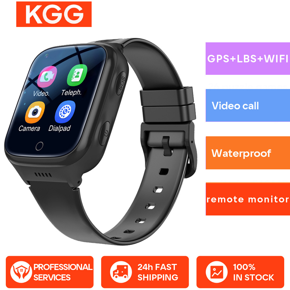 Smartwatch Digital Watches For Boys - Smartwatch impermeável para crianças, 4G, 1000