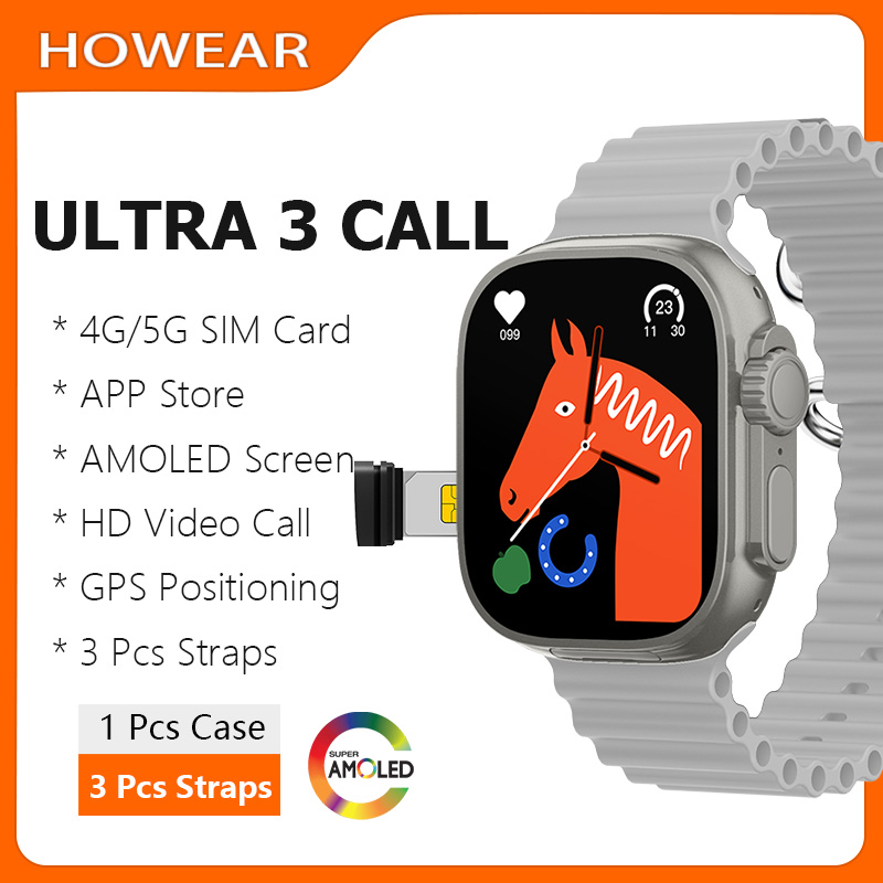 French Connection Watches Smartwatch App - Smartwatch 4G com Cartão SIM, Navegação
