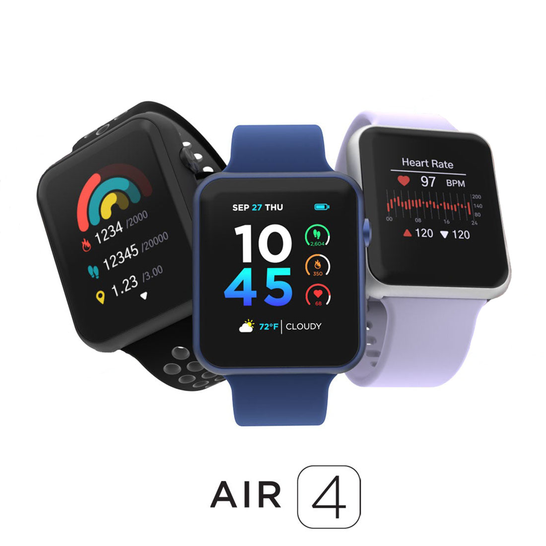 Smartwatch Purple Watches For Women - Pinteek SmartWatch para homens e mulheres,