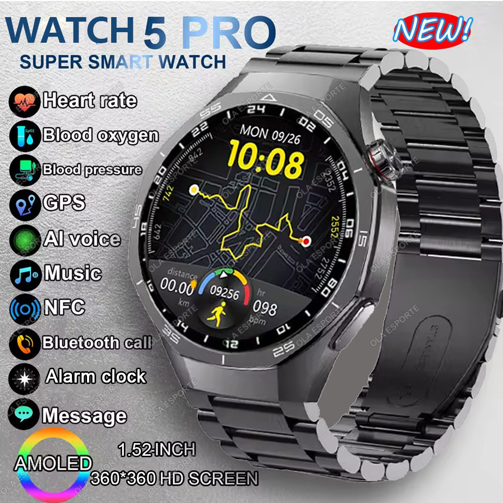 Smartwatch New Watches For Women - Novo Relógio Inteligente Watch 5 Pro