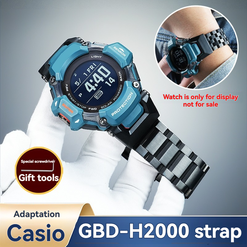 Casio Watches Smartwatch - Pulseira de relógio de aço inoxidável