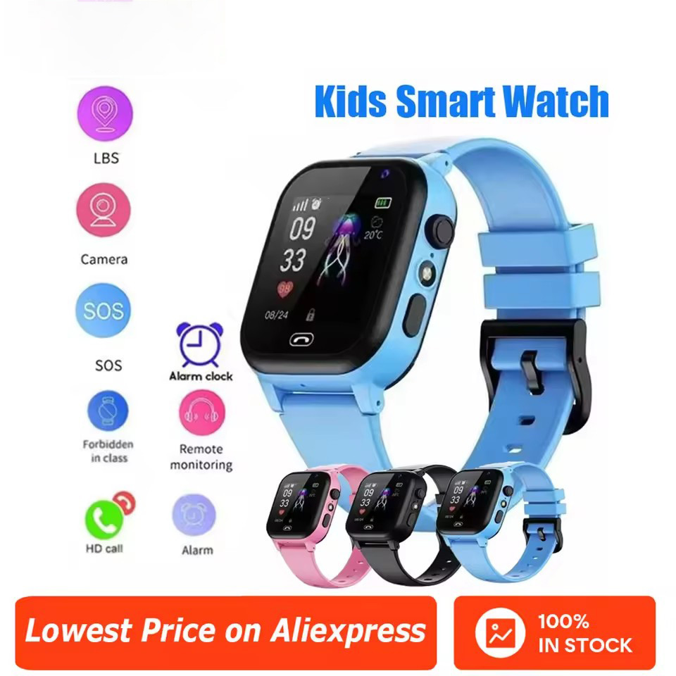 Smartwatch Watches For 12 Year Old Boy - Crianças relógio inteligente sos lbs localização