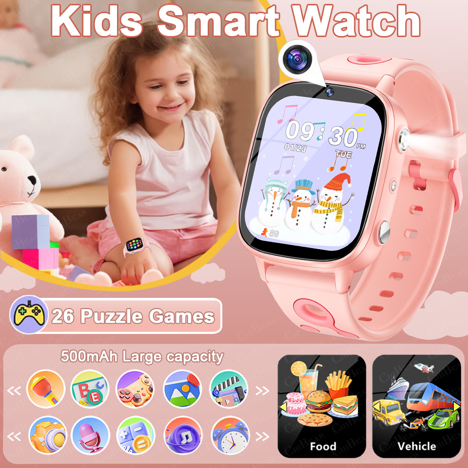 Smartwatch Watches Gift For Girls - Crianças smartwatch câmera player de vídeo