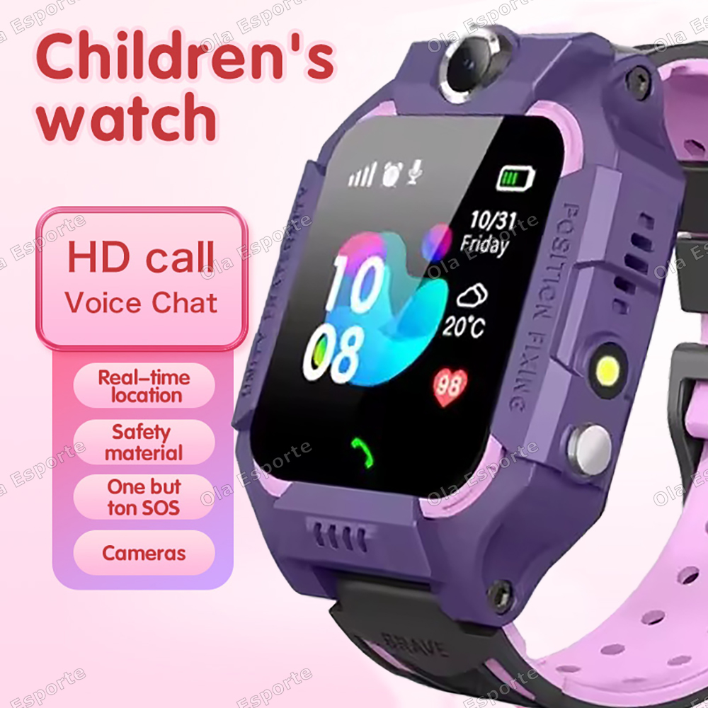 Smartwatch Watches Gift For Girls - Novo Relógio Inteligente Infantil 2G SOS