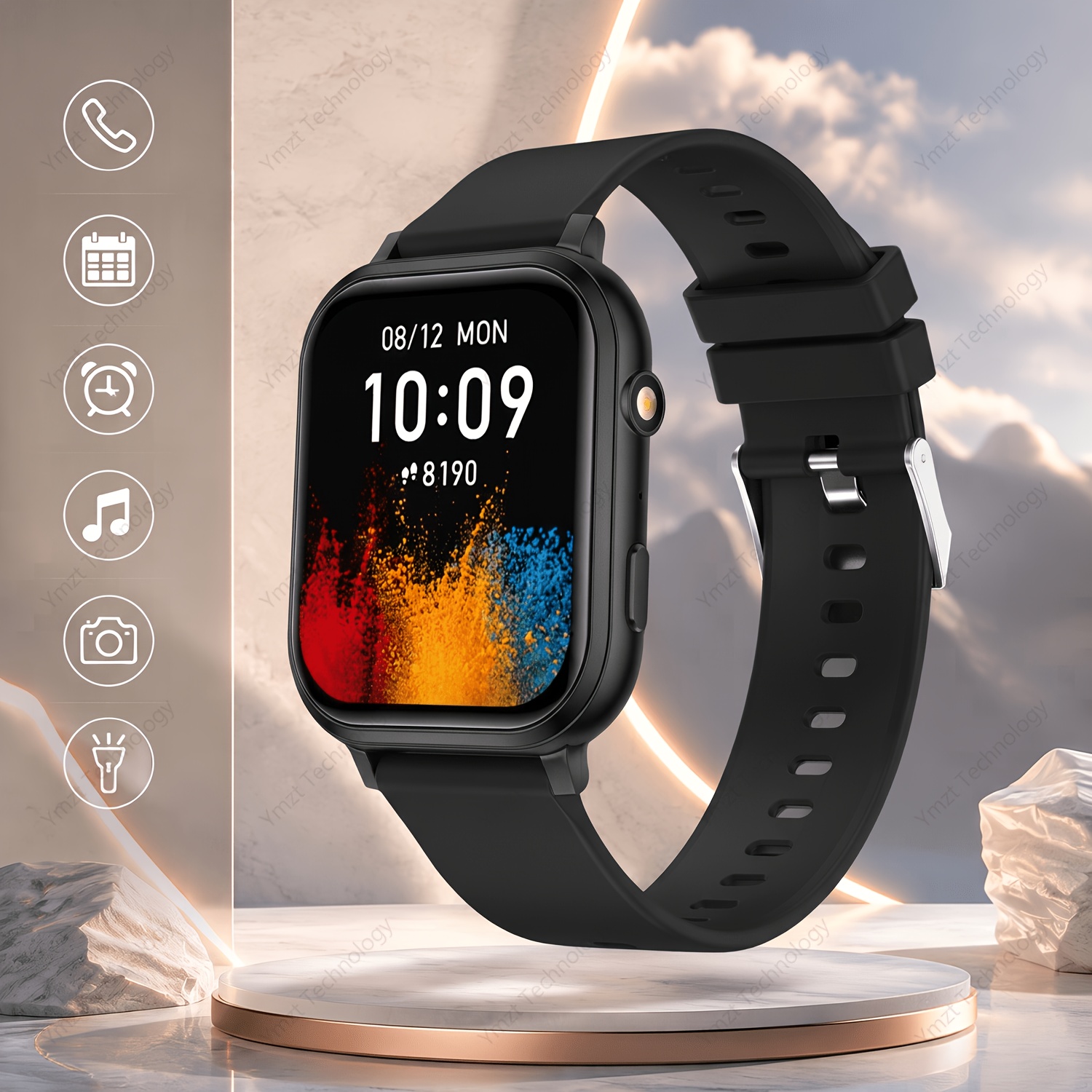 Smartwatch Watches That Connect To Iphone - 2026: Relógio Esportivo Inteligente com Tela