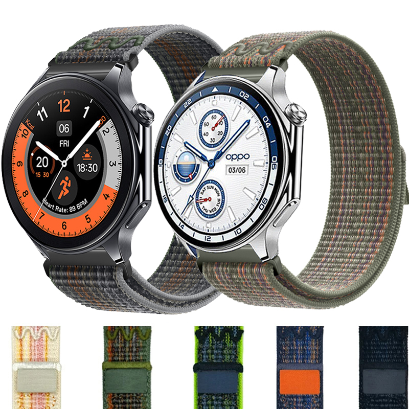 Smartwatch Oneplus Watches - Laço de náilon bordado para oppo