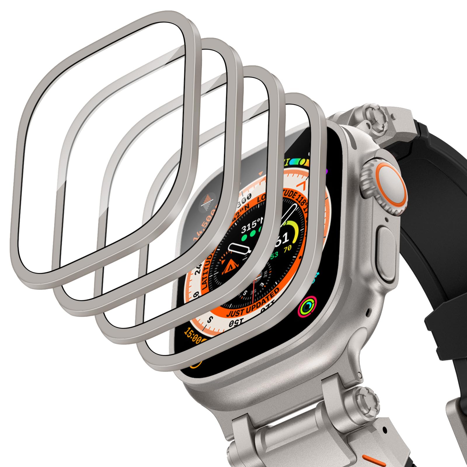 Smartwatch Watches For Women - Capa de liga de alumínio +