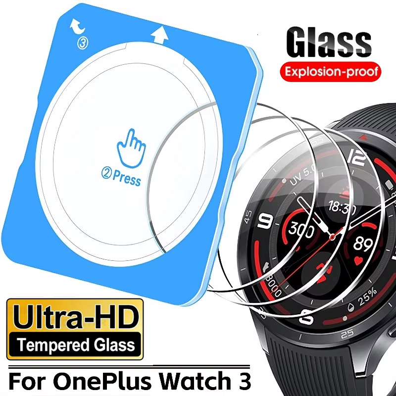 Smartwatch Oneplus Watches - Vidro temperado de fácil instalação 9H