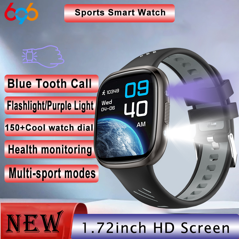 Relógio Inteligente 696 com Ch - Smartwatch Purple Watches For Women avaliação e preço