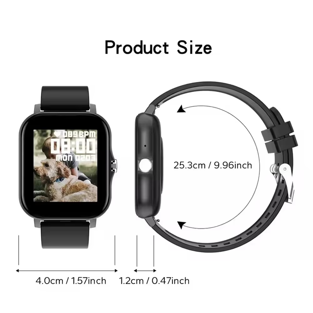 Relógio Inteligente Lenovo 202 - Smartwatch New Watches For Women avaliação e preço