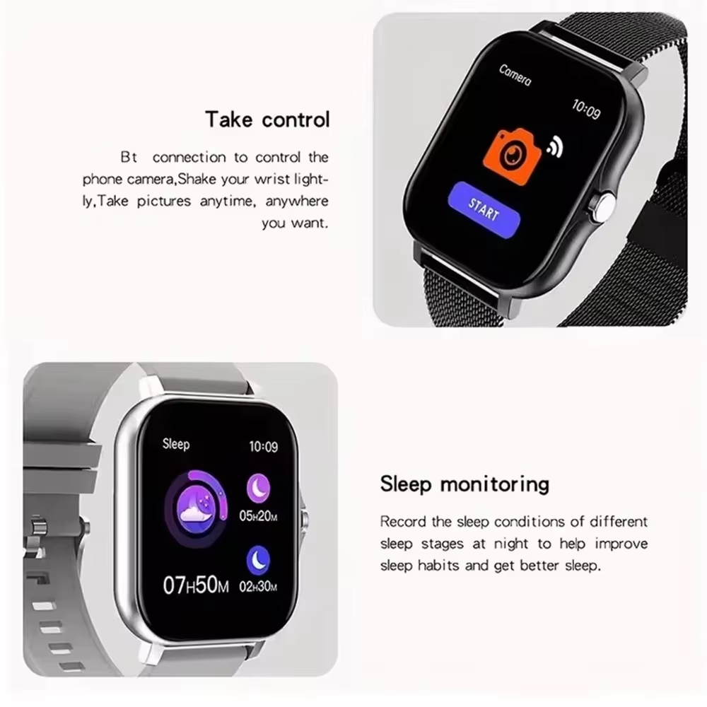 Relógio Inteligente Lenovo 202 - Smartwatch New Watches For Women avaliação e preço