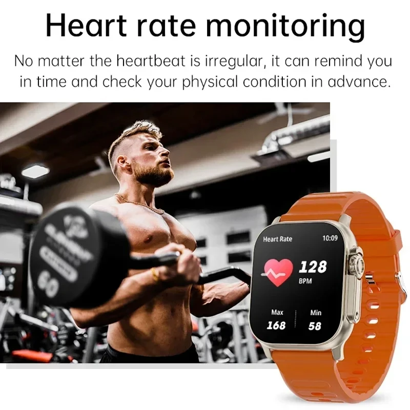 Novo Relógio T10 Ultra Smart W - Smartwatch New Watches For Women avaliação e preço