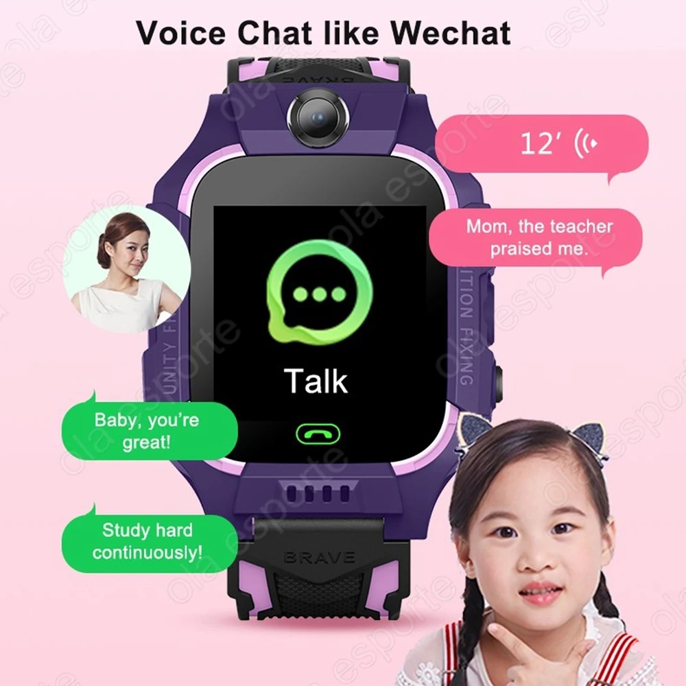 Relógio inteligente crianças 2 - Smartwatch Watches Gift For Girls avaliação e preço