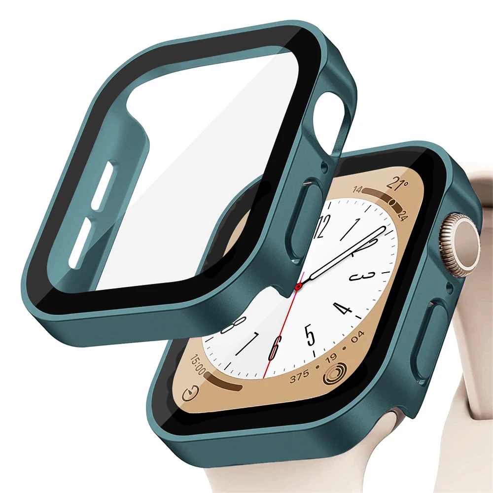 Vidro + capa para apple watch  - Smartwatch Watches For Women avaliação e preço