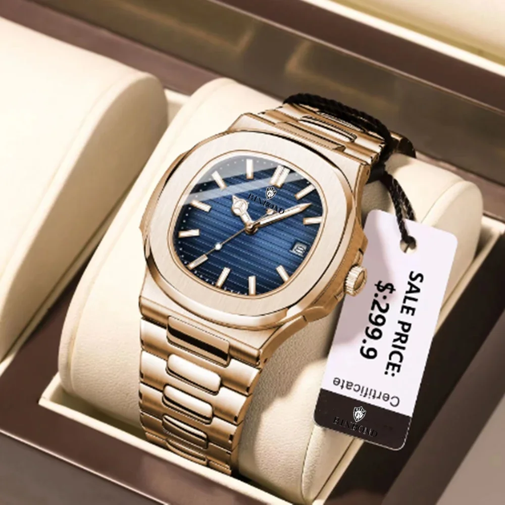 Nova suíça homem casual rosa o - Smartwatch Luxury Watches For Men avaliação e preço
