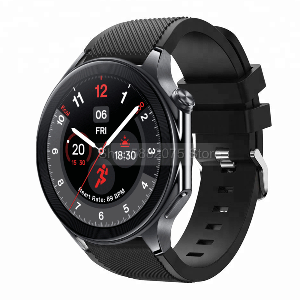 Pulseira de silicone de 22mm p - Smartwatch Oneplus Watches avaliação e preço