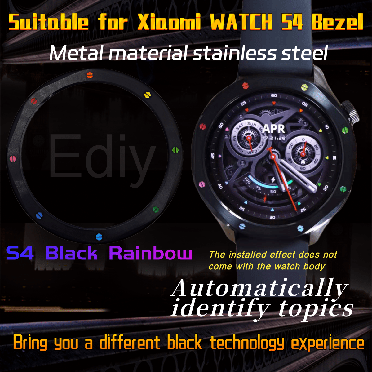 Anel de Metal para Bezel de Re - Watch Esim avaliação e preço
