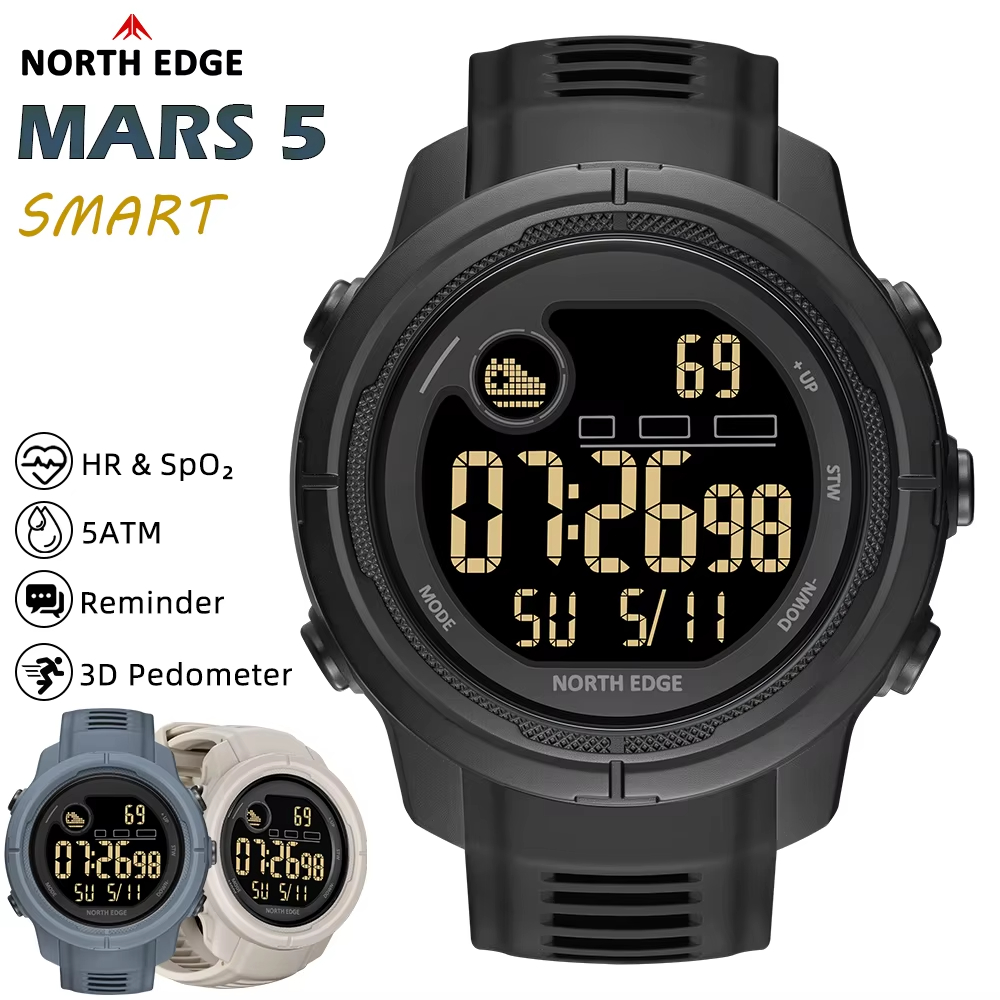 North edge novo mars 5 relógio - Smartwatch New Watches For Women avaliação e preço