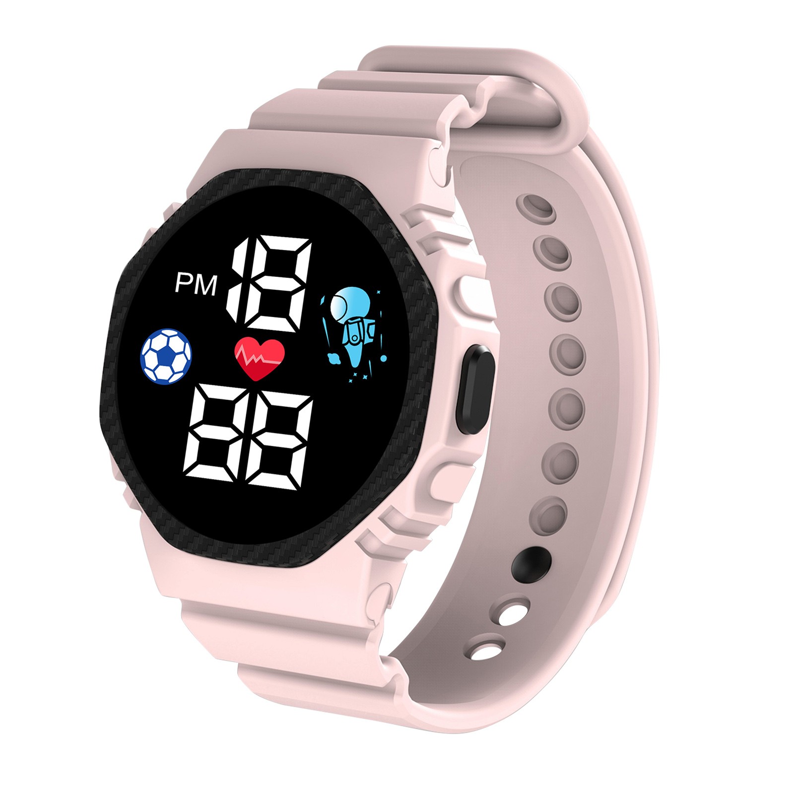 Relógio inteligente multicolor - Smartwatch Digital Watches For Boys avaliação e preço