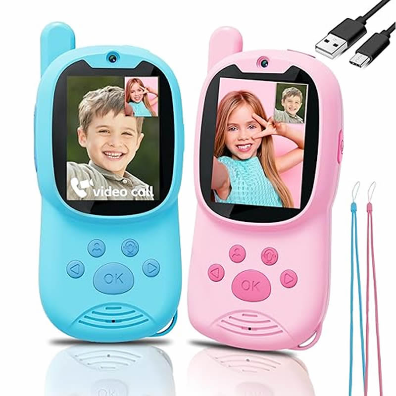 Walkie Talkies Fofos 2 em 1 Re - Smartwatch Watches Gift For Girls avaliação e preço