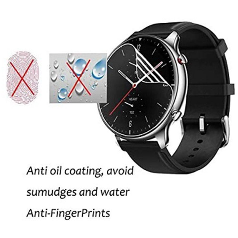 3/6 pçs filme de hidrogel tran - Smartwatch Watches Amazfit avaliação e preço
