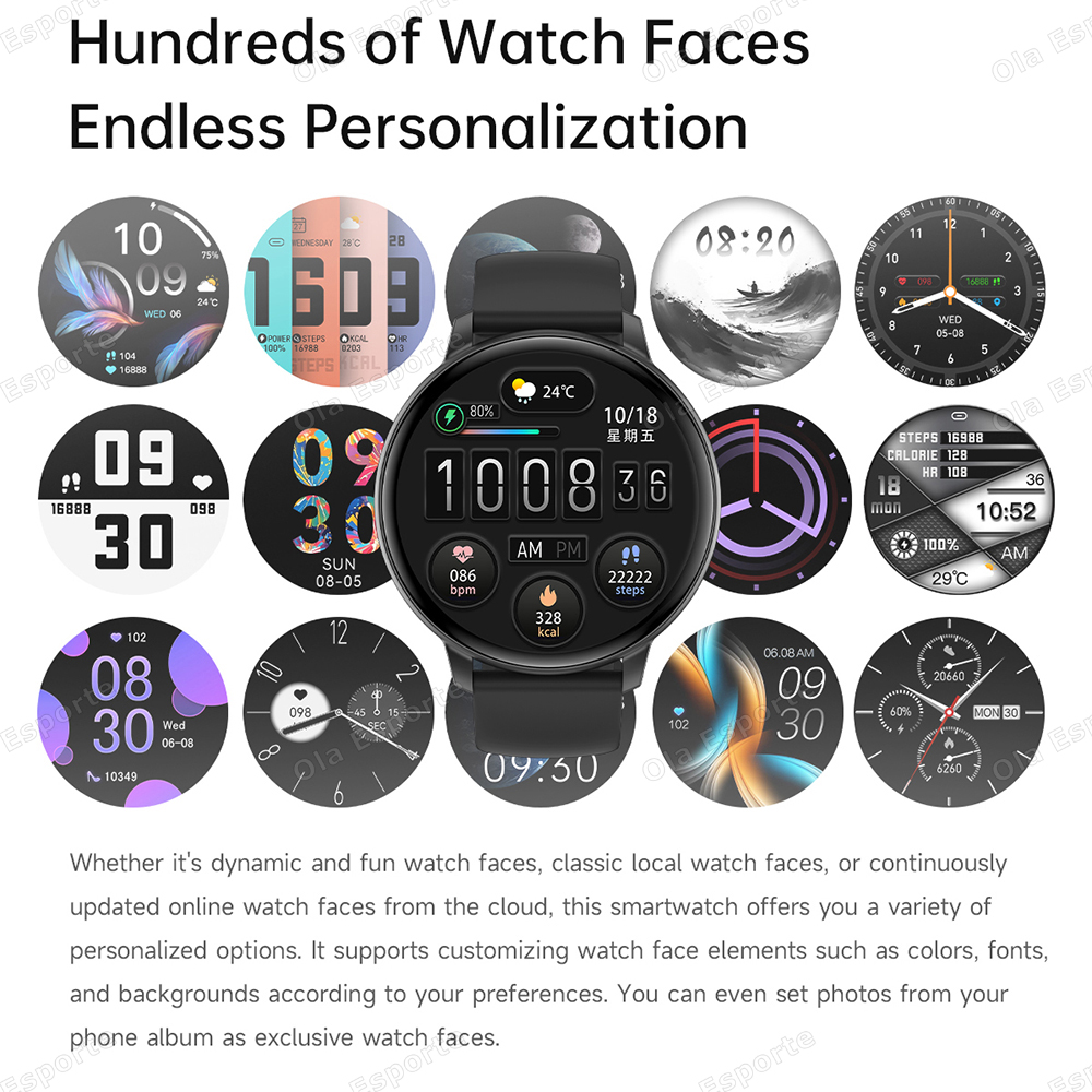 Novo esportes relógio intelige - Smartwatch New Watches For Women avaliação e preço
