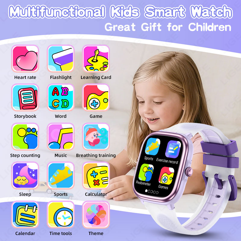 LIGE 2026 Novo Relógio Intelig - Smartwatch Watches Gift For Girls avaliação e preço