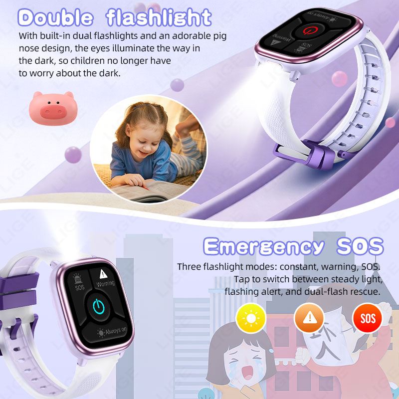 LIGE 2026 Novo Relógio Intelig - Smartwatch Watches Gift For Girls avaliação e preço