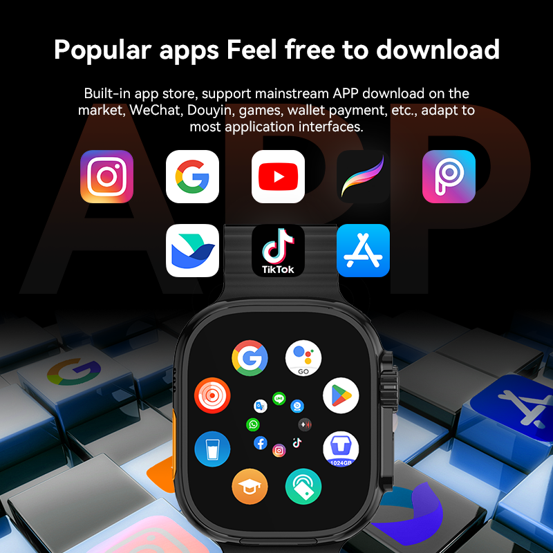 Smartwatch 4G com Cartão SIM,  - French Connection Watches Smartwatch App avaliação e preço