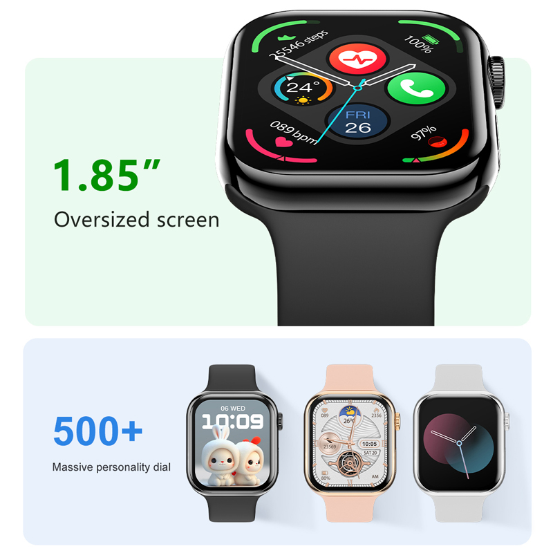 2026 relógio inteligente 10 pa - Smartwatch Square Watches For Men avaliação e preço