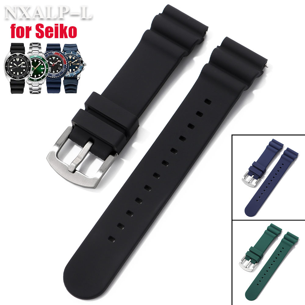 Pulseira de relógio de silicon - Seiko Watch 5 Sports avaliação e preço