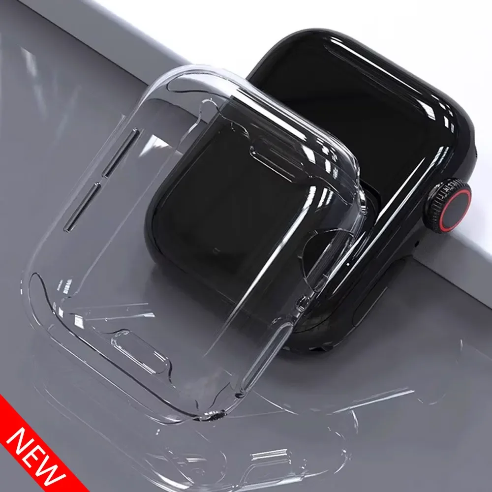 Capa para apple watch case 44m - Smartwatch Watches For Women avaliação e preço