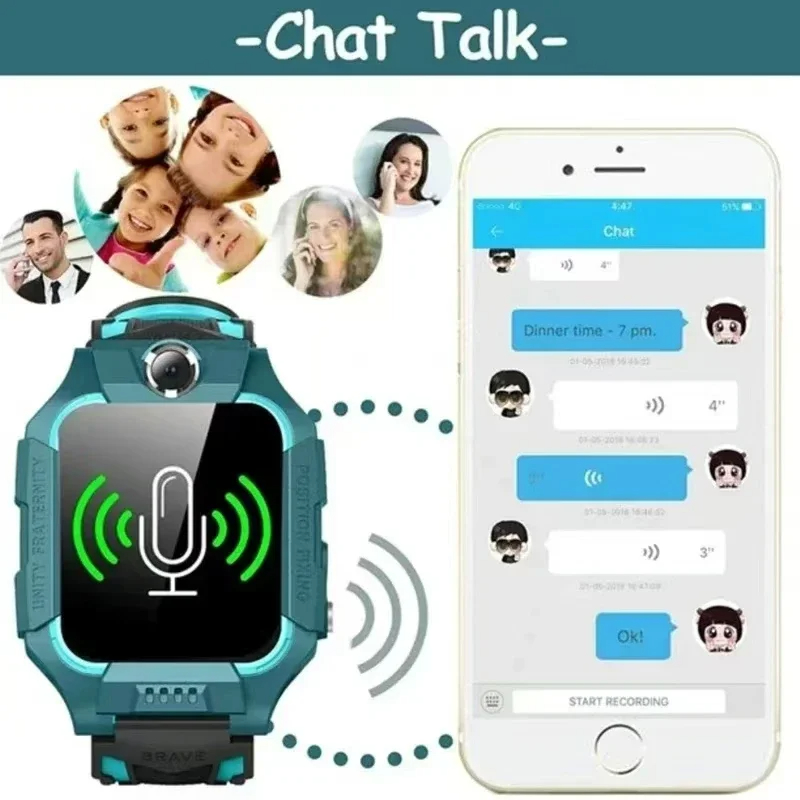 Relógio Inteligente Infantil L - Smartwatch Watches Gift For Girls avaliação e preço