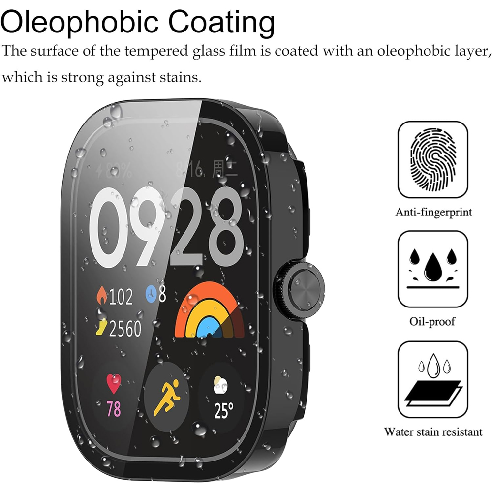 Vidro temperado + capa para xi - Smartwatch Watches For Women avaliação e preço