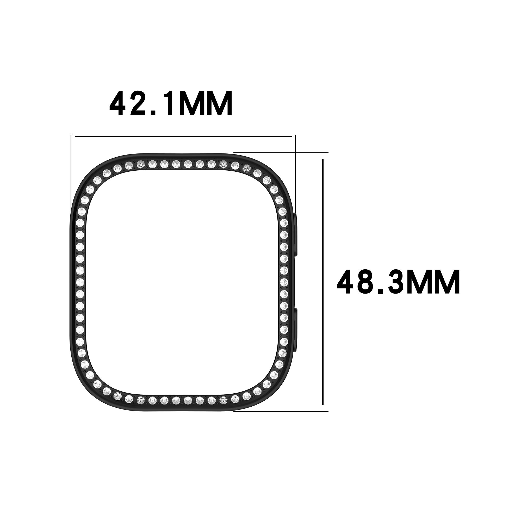 Capa de Diamante de Fila Única - Smartwatch Watches Amazfit avaliação e preço