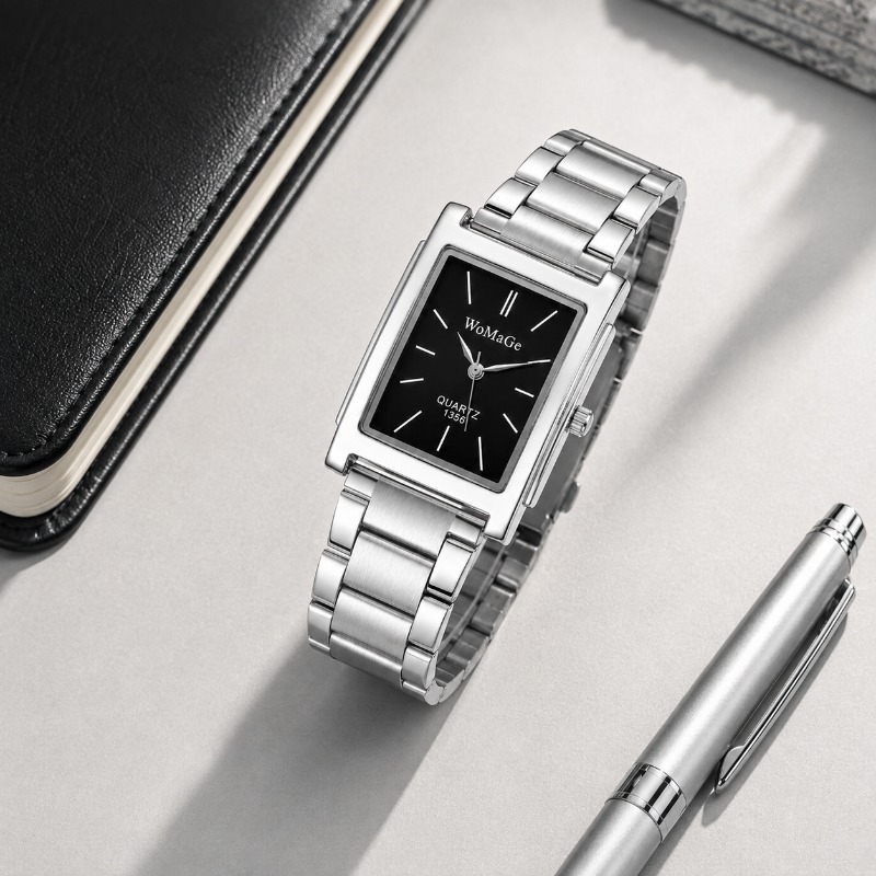 Relógio de Pulso Masculino de  - Smartwatch Square Watches For Men avaliação e preço