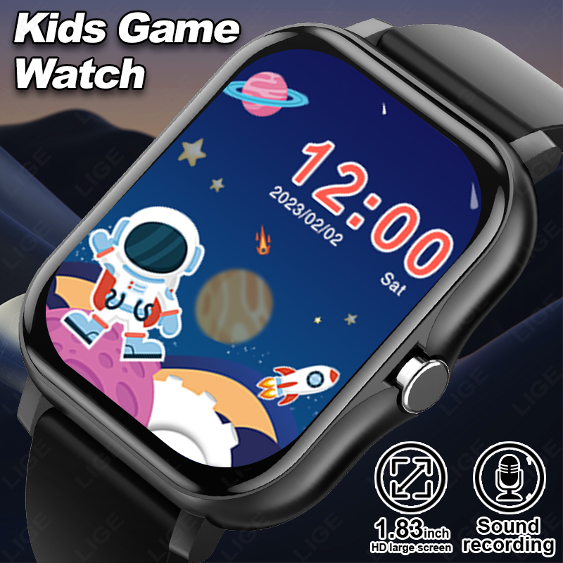 Lige 2025 audiolivro crianças  - Smartwatch Digital Watches For Boys avaliação e preço