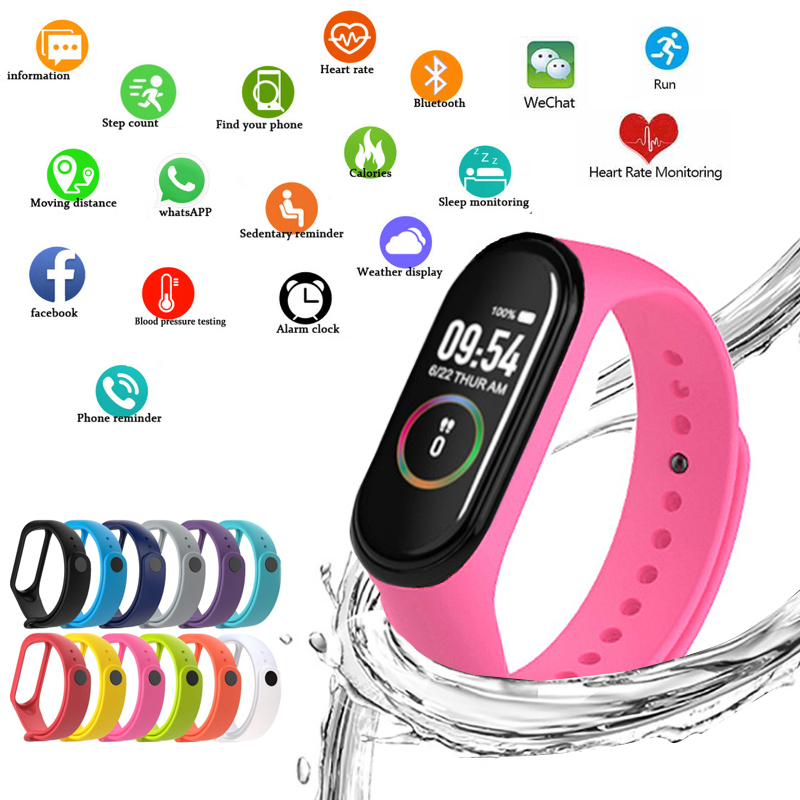M4 relógios inteligentes pulse - Smartwatch Watches For Women Brands avaliação e preço