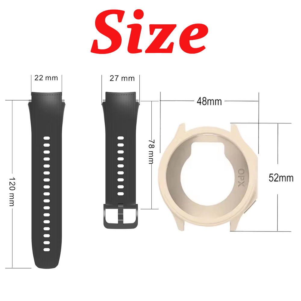 Capa e Pulseira de Silicone pa - Smartwatch Oneplus Watches avaliação e preço