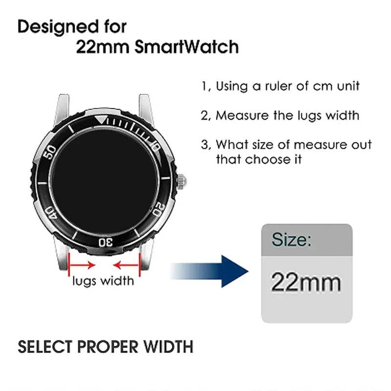 Pulseira oceano de 22mm para o - Smartwatch Oneplus Watches avaliação e preço