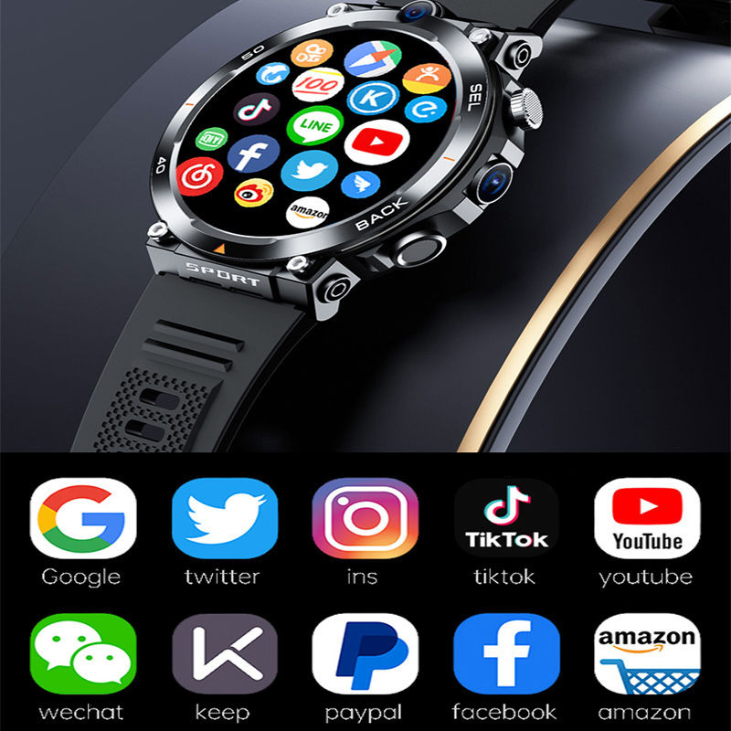 Novo google play 1.39 polegada - Smartwatch New Watches For Women avaliação e preço