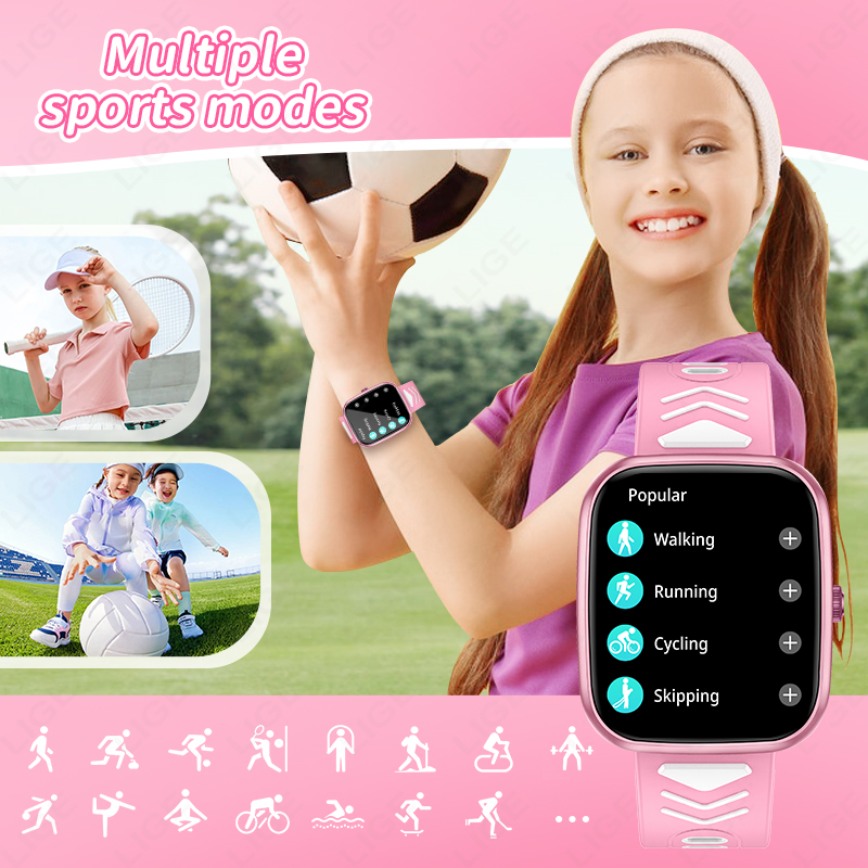 LIGE Novo Relógio Inteligente  - Smartwatch Digital Watches For Boys avaliação e preço