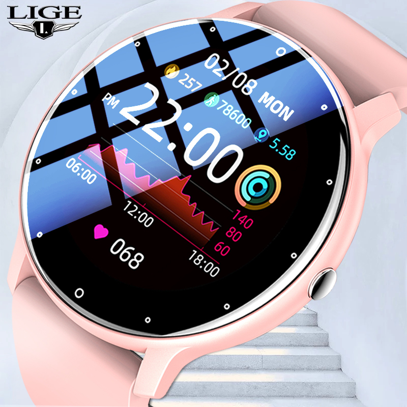 Lige 2025 novo relógio intelig - Smartwatch Watches For Women avaliação e preço