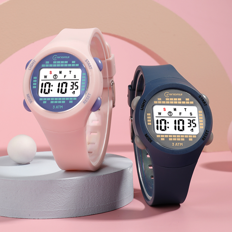 Relógio eletrônico infantil, r - Smartwatch Watches Gift For Girls avaliação e preço