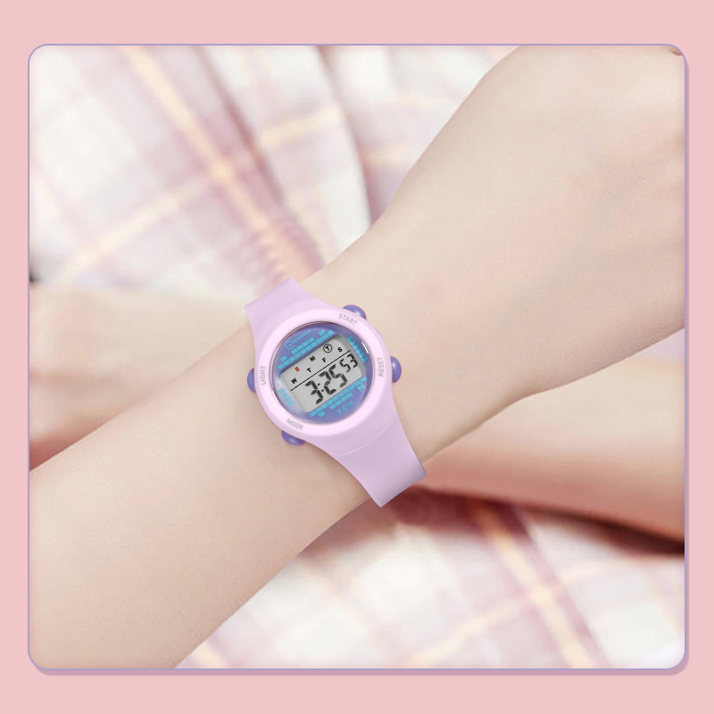 Relógio eletrônico infantil, r - Smartwatch Watches Gift For Girls avaliação e preço